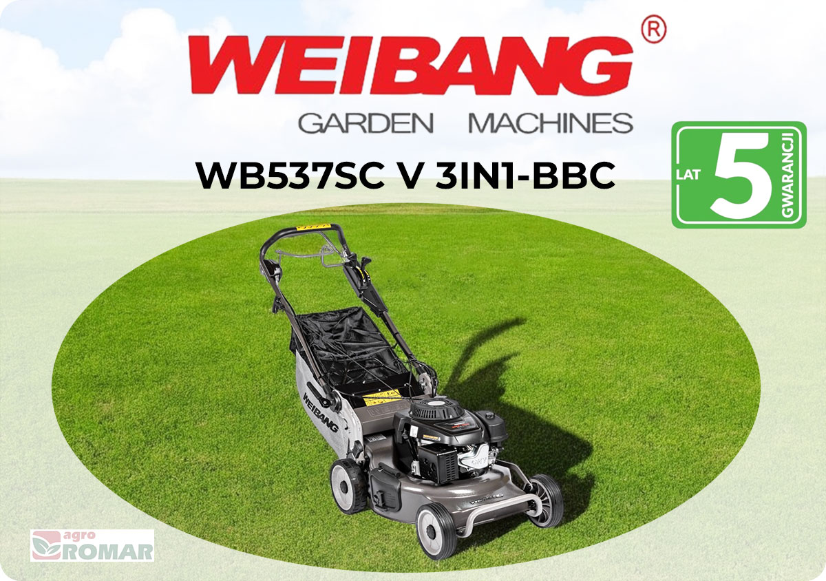 Kosiarka spalinowa z napędem Weibang WB537SC V 3IN1-BBC